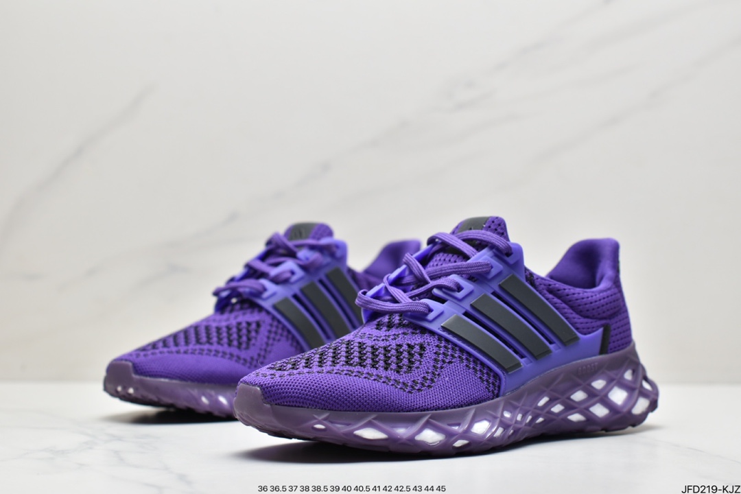 170 阿迪达斯ULTRABOOST WER DNA针织透气鞋面真爆大底复古跑鞋GY8081