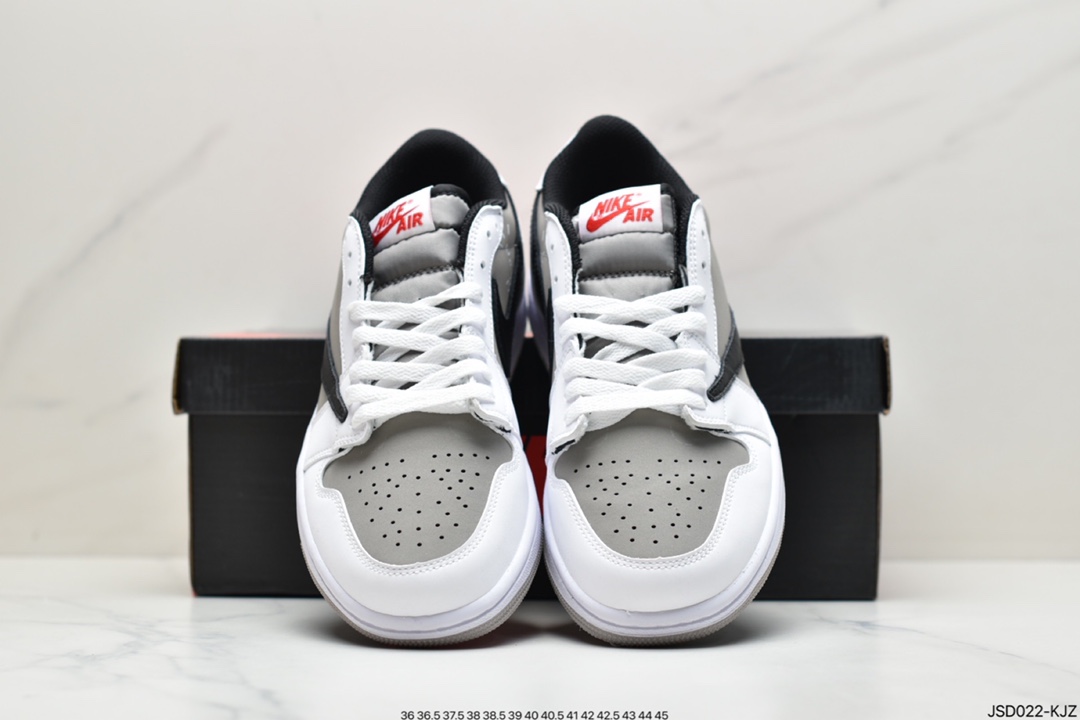 200 乔丹一代AJ1 三方联名板鞋 Travis Scott x Fragment x Air Jordan 1 Low 低帮闪电倒勾CQ4278-128