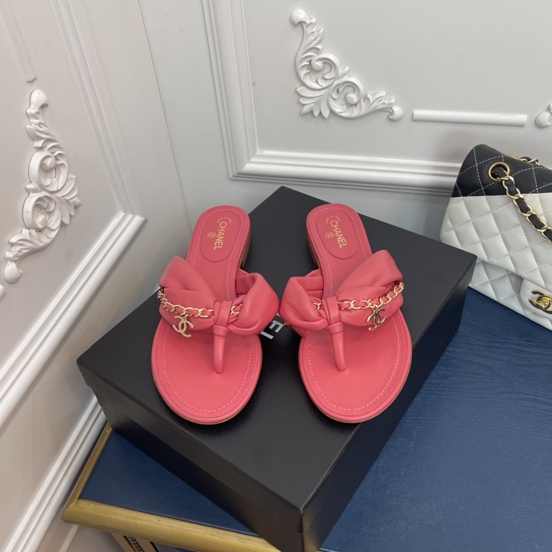 Chanel Shoes Sandals Sheepskin Spring Collection