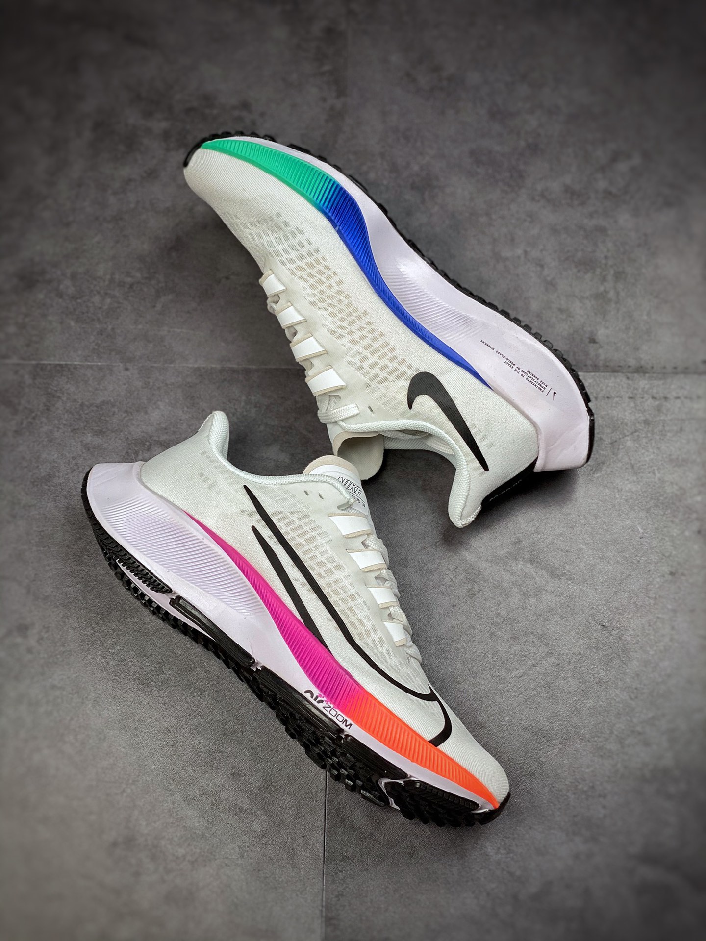 160  全新耐克纯原Nike Zoom Pegasus 37 Turbo 37代飞马涡轮增压马拉松慢跑鞋BQ9646-103