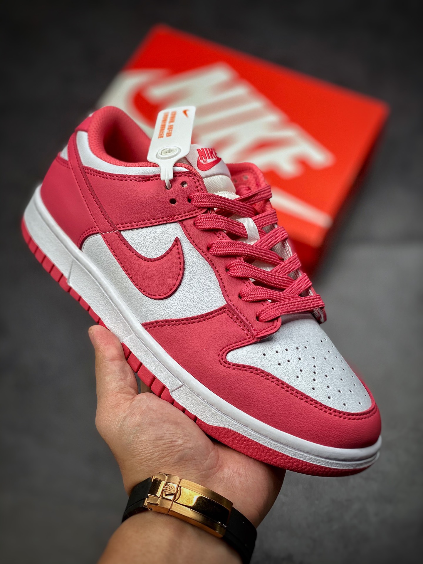 220  Nike Dunk Low “Archeo Pink” 玫红配色  DD1503-111