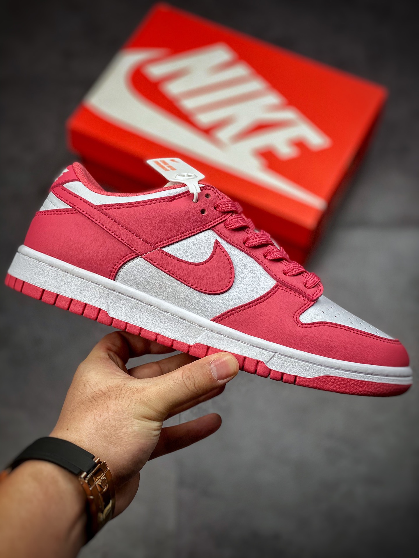 220  Nike Dunk Low “Archeo Pink” 玫红配色  DD1503-111
