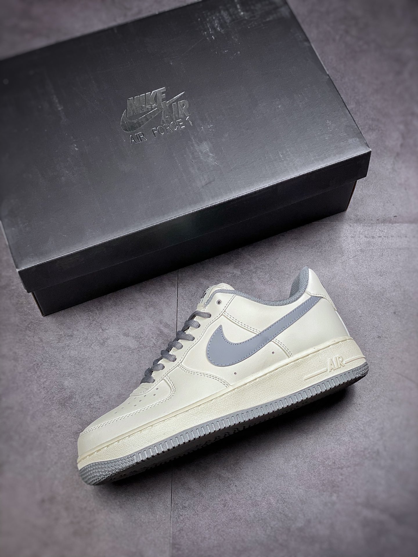 220  Nike Air Force 1 Low 07 白灰 原楦头原纸板 打造纯正空军版型 CW5653-263