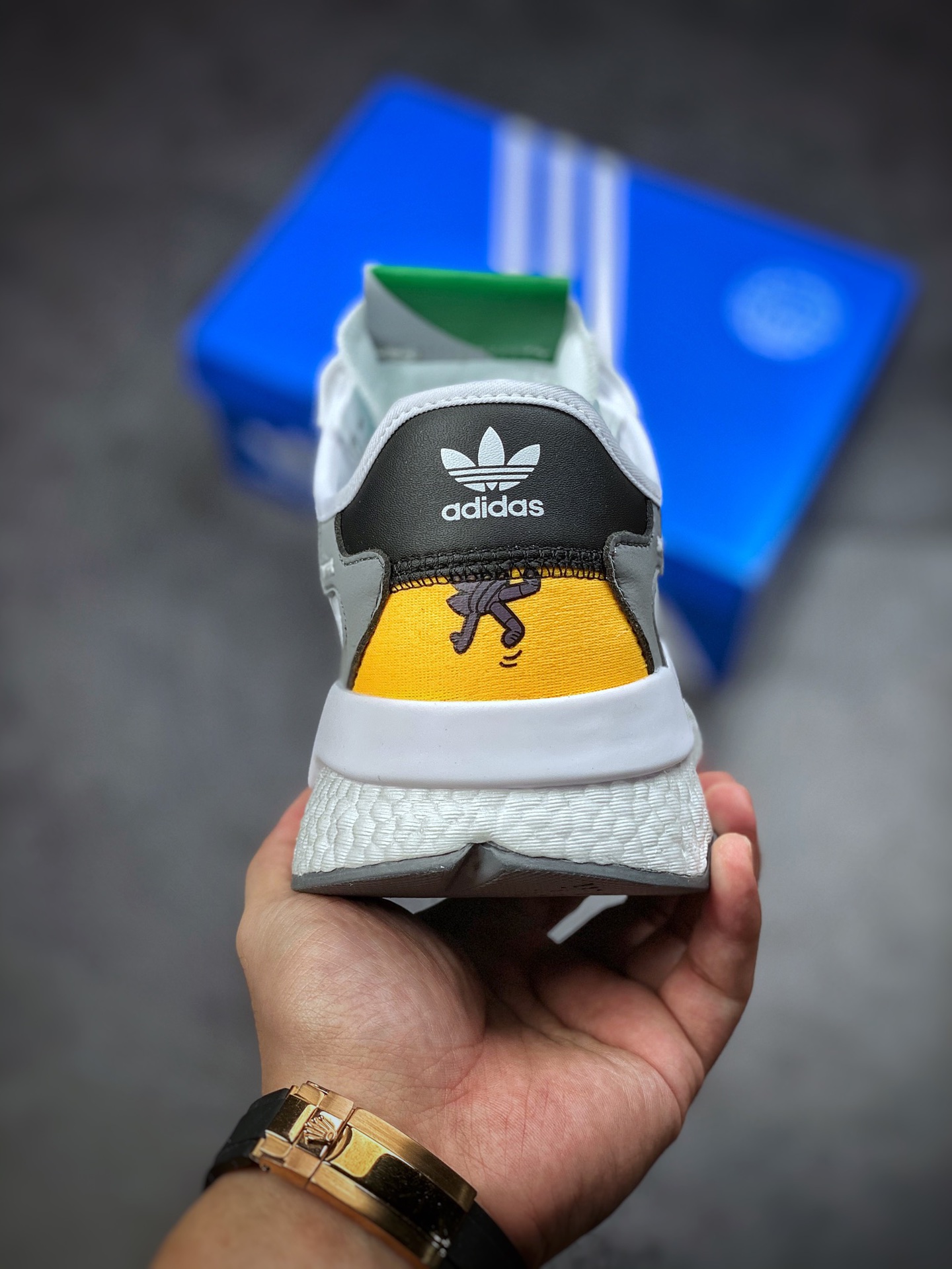 180  Adidas Nite Jogger 2019 Boost 彩色印花夜行者 HP9113