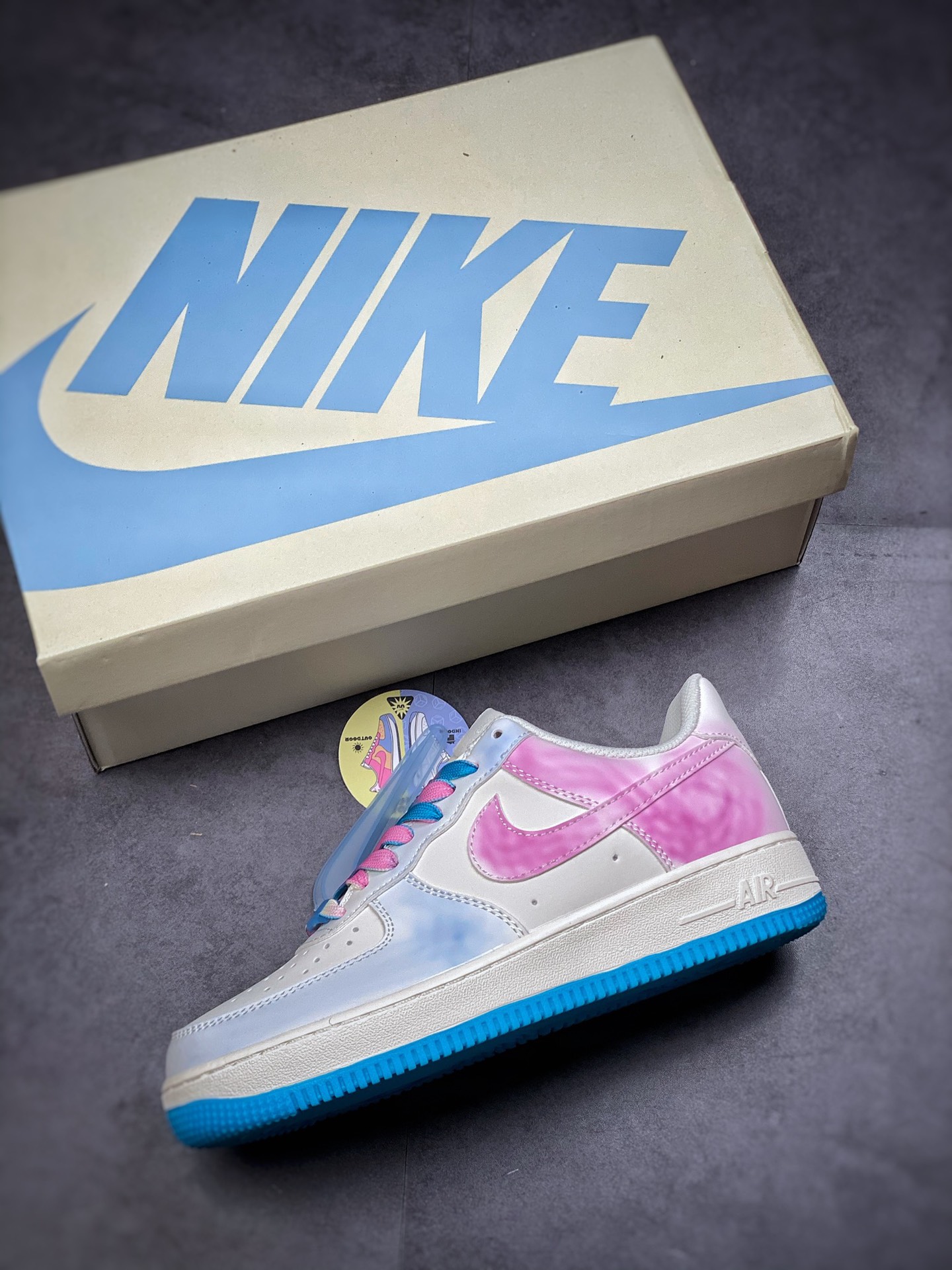 260  Nike Air Force 1 Low 07 “七彩热感应” 原楦头原纸板 CH6696-326