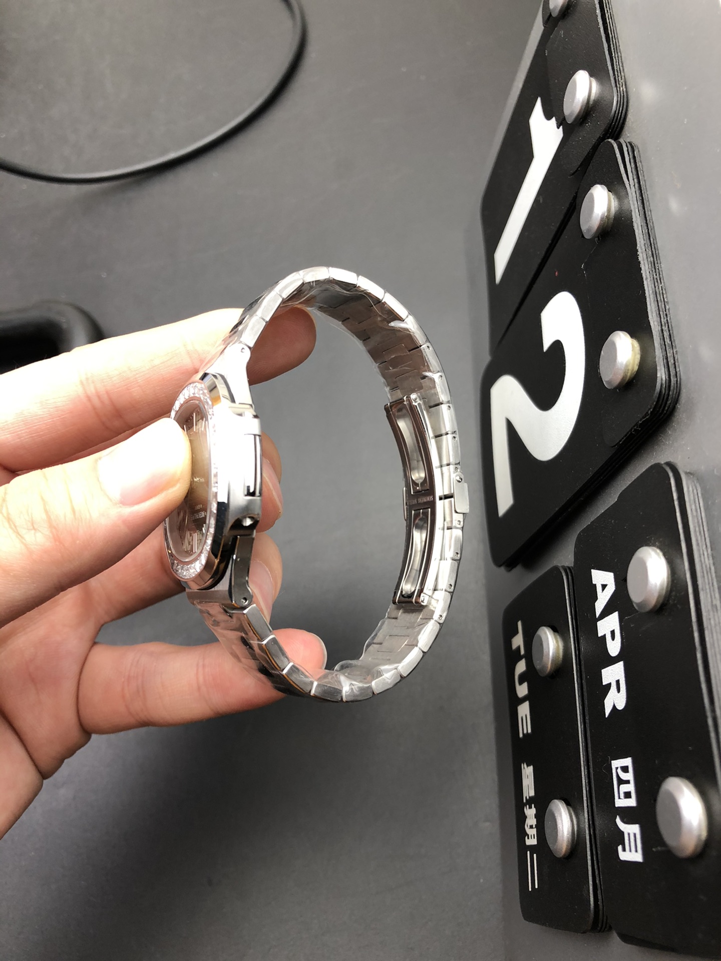 Patek Philippe 3K T钻绿鹦鹉螺