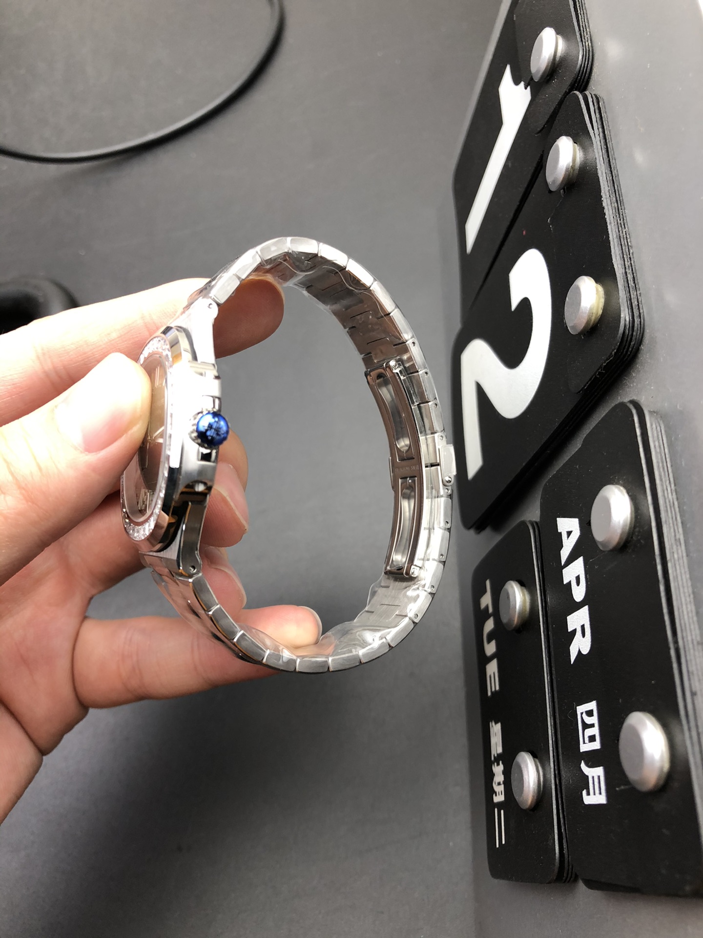 Patek Philippe 3K T钻绿鹦鹉螺