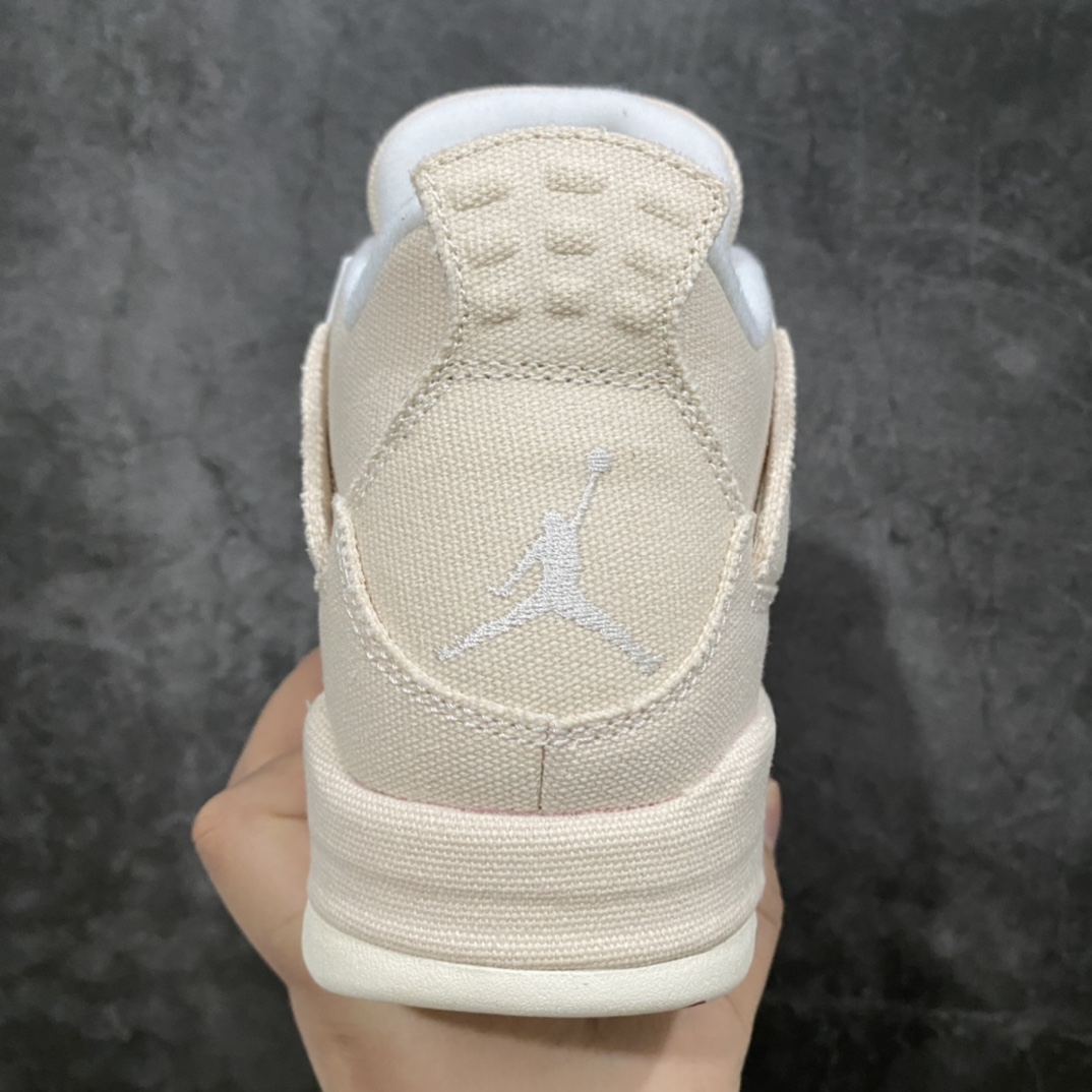 图片[4]-aj4帆布米白 小Levi‘s！尺码36-47.5 最稳aj4工厂出品！aj4硬通货 DQ4909-100-选品中心