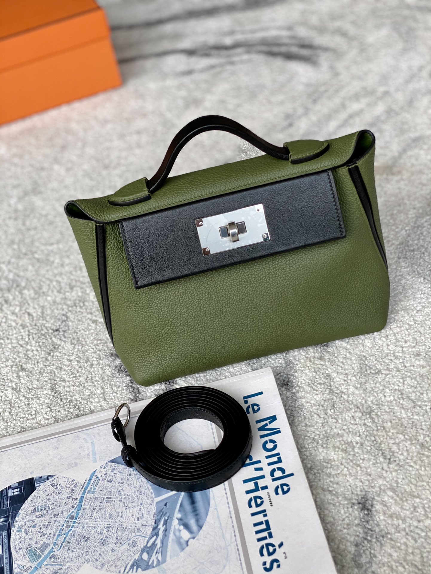 Hermes Kelly Bags Handbags Calfskin Cowhide Casual KL210268