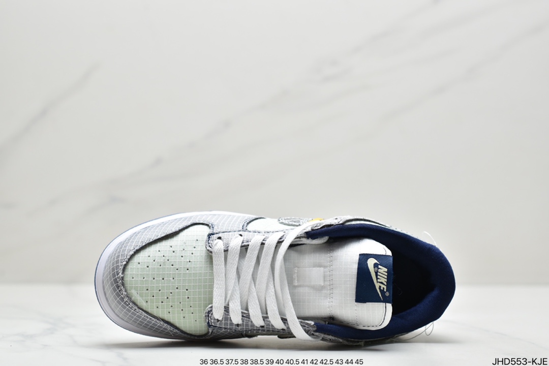 200 耐克Union LA x Nike Dunk Low 蓝色此配色采取了DJ9649-401