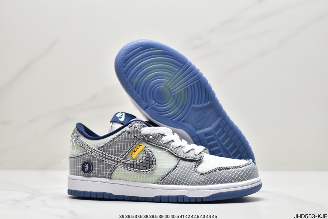 200 耐克Union LA x Nike Dunk Low 蓝色此配色采取了DJ9649-401