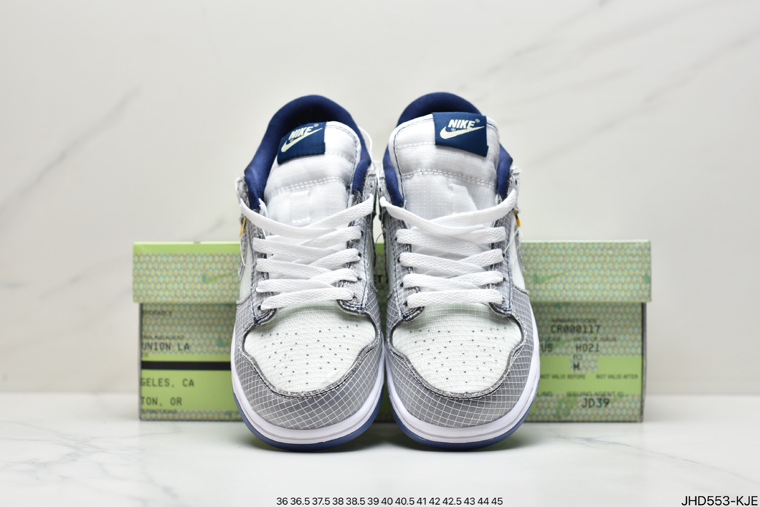 200 耐克Union LA x Nike Dunk Low 蓝色此配色采取了DJ9649-401