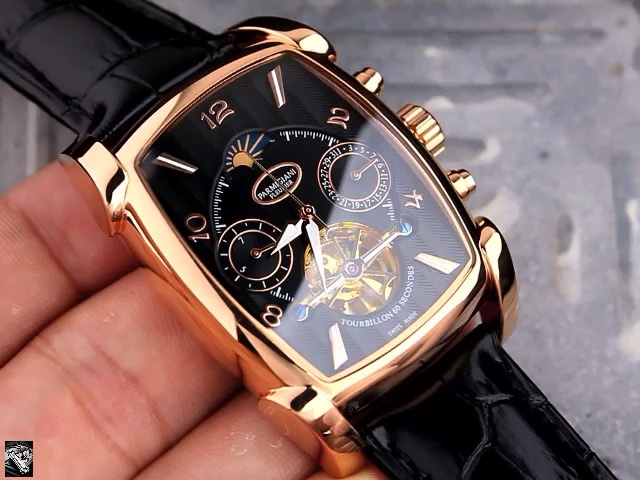Palmer Johnny Parmigiani Moon-Sight Machine: Quality Steel Belt, 316 Steel Shell.