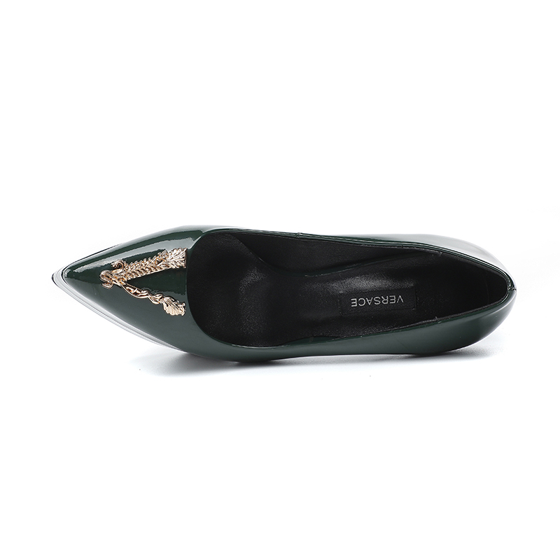 precio de fábrica: suela de goma m Suela de cuero m.. Yardage: 34-42 Versace nuevo super tacón alto 