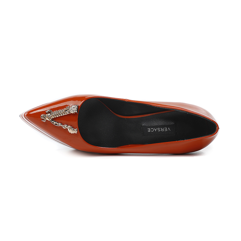 precio de fábrica: suela de goma m Suela de cuero m.. Yardage: 34-42 Versace nuevo super tacón alto 