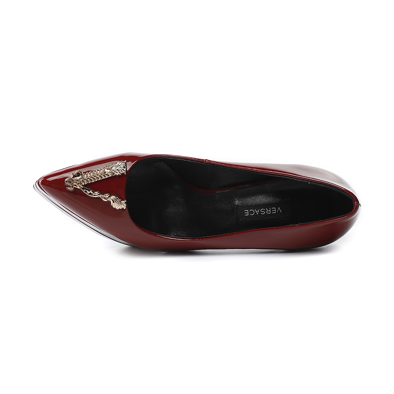 precio de fábrica: suela de goma m Suela de cuero m.. Yardage: 34-42 Versace nuevo super tacón alto 