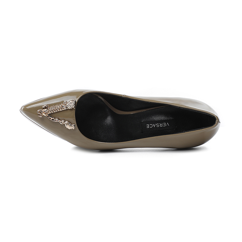 precio de fábrica: suela de goma m Suela de cuero m.. Yardage: 34-42 Versace nuevo super tacón alto 