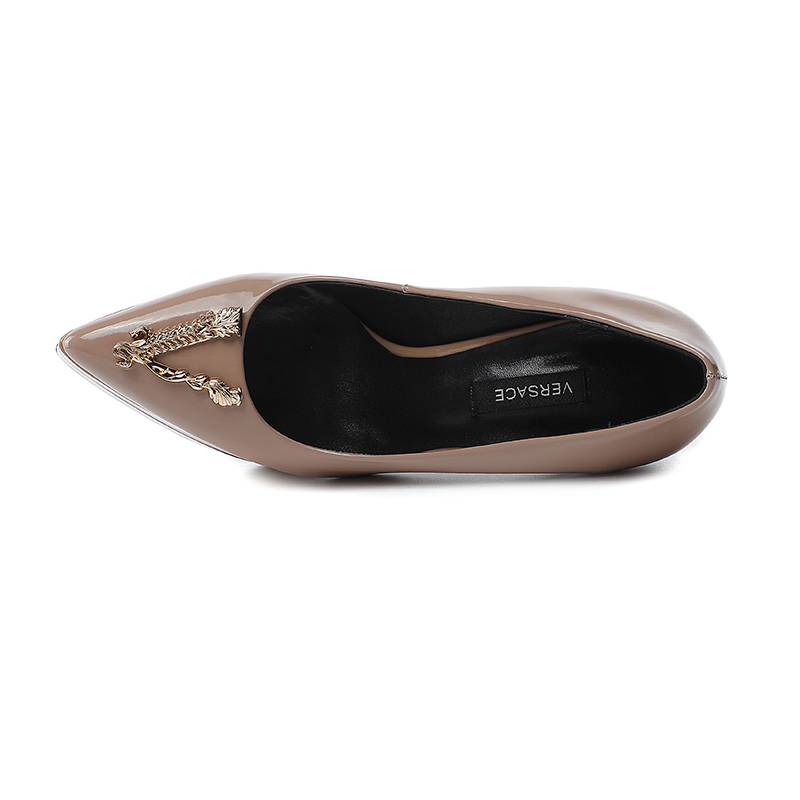 precio de fábrica: suela de goma m Suela de cuero m.. Yardage: 34-42 Versace nuevo super tacón alto 