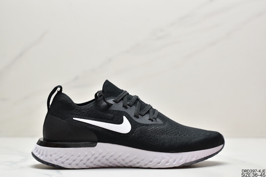 110 耐克Nike Epic React Flyknit 瑞亚超跑立体织面弹性发泡缓震鞋底 AQ0067