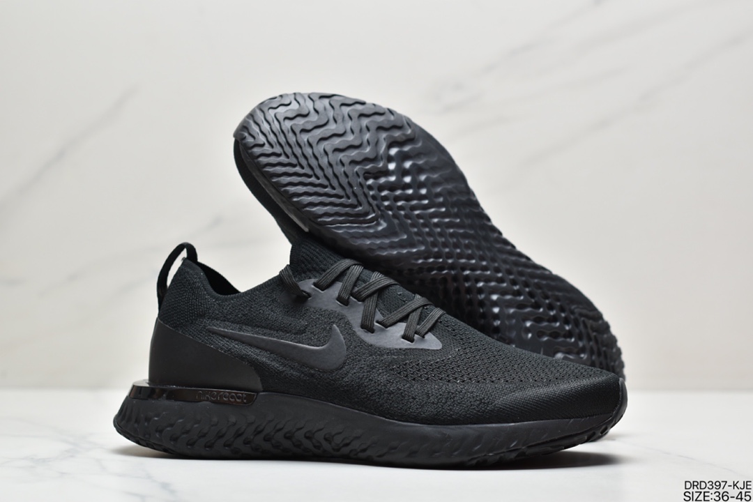 110 耐克Nike Epic React Flyknit 瑞亚超跑立体织面弹性发泡缓震鞋底 AQ0067