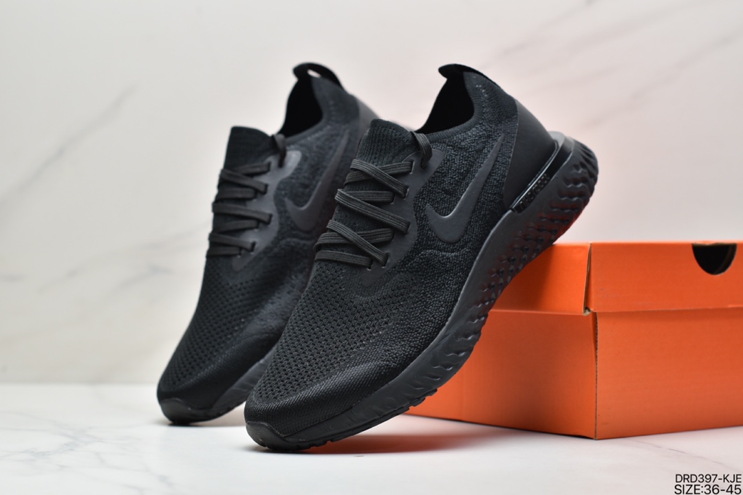 110 耐克Nike Epic React Flyknit 瑞亚超跑立体织面弹性发泡缓震鞋底 AQ0067