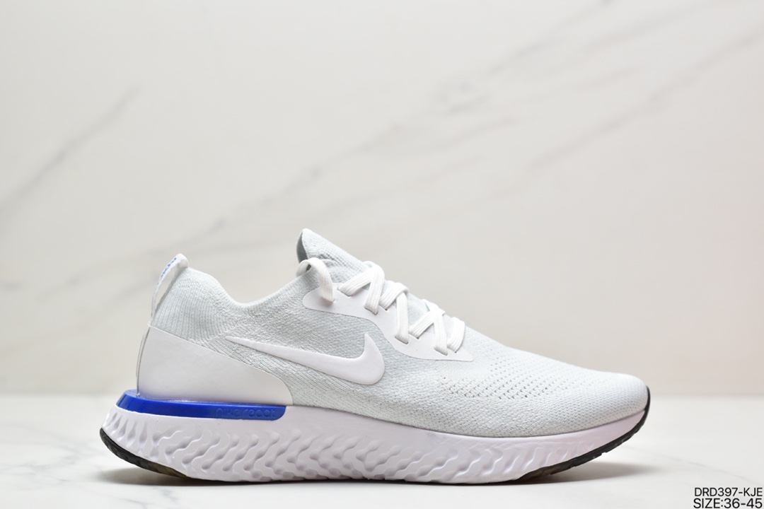 110 耐克Nike Epic React Flyknit 瑞亚超跑立体织面弹性发泡缓震鞋底 AQ0067