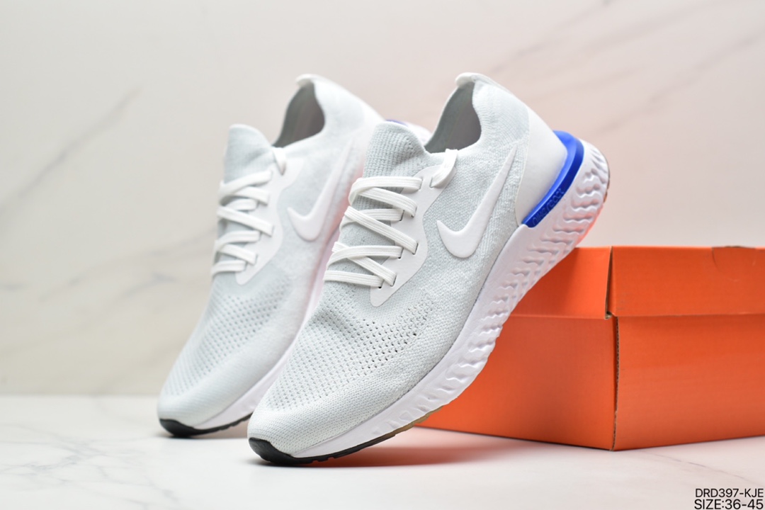 110 耐克Nike Epic React Flyknit 瑞亚超跑立体织面弹性发泡缓震鞋底 AQ0067