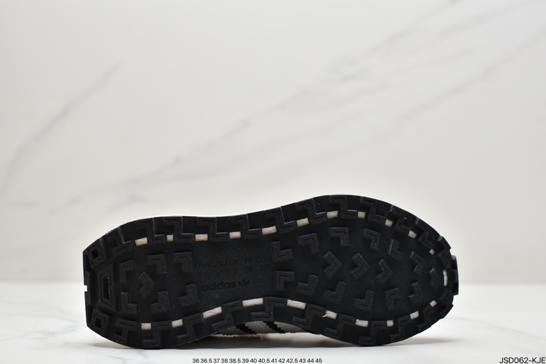 200 阿迪达斯adidas Racing 1 Boost Prototype  速度轻盈复古系列百搭透气运动慢跑鞋GW4412