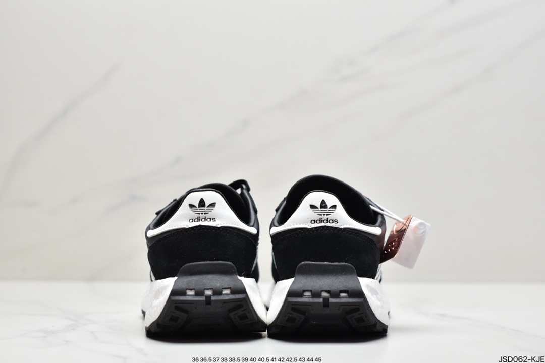 200 阿迪达斯adidas Racing 1 Boost Prototype  速度轻盈复古系列百搭透气运动慢跑鞋GW4412