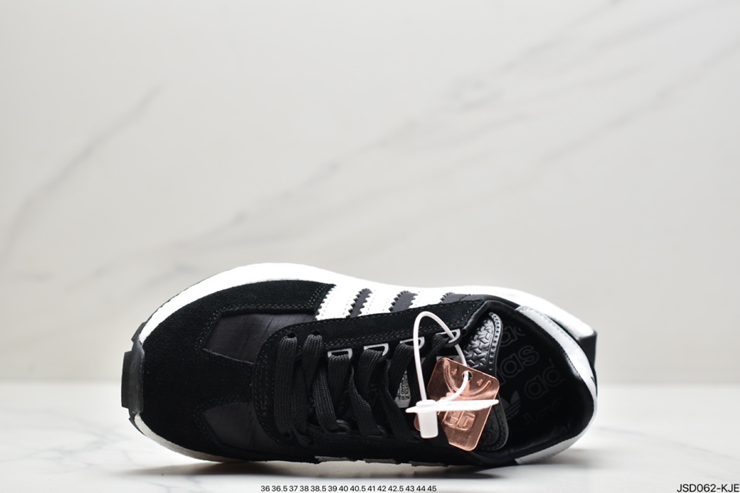 200 阿迪达斯adidas Racing 1 Boost Prototype  速度轻盈复古系列百搭透气运动慢跑鞋GW4412