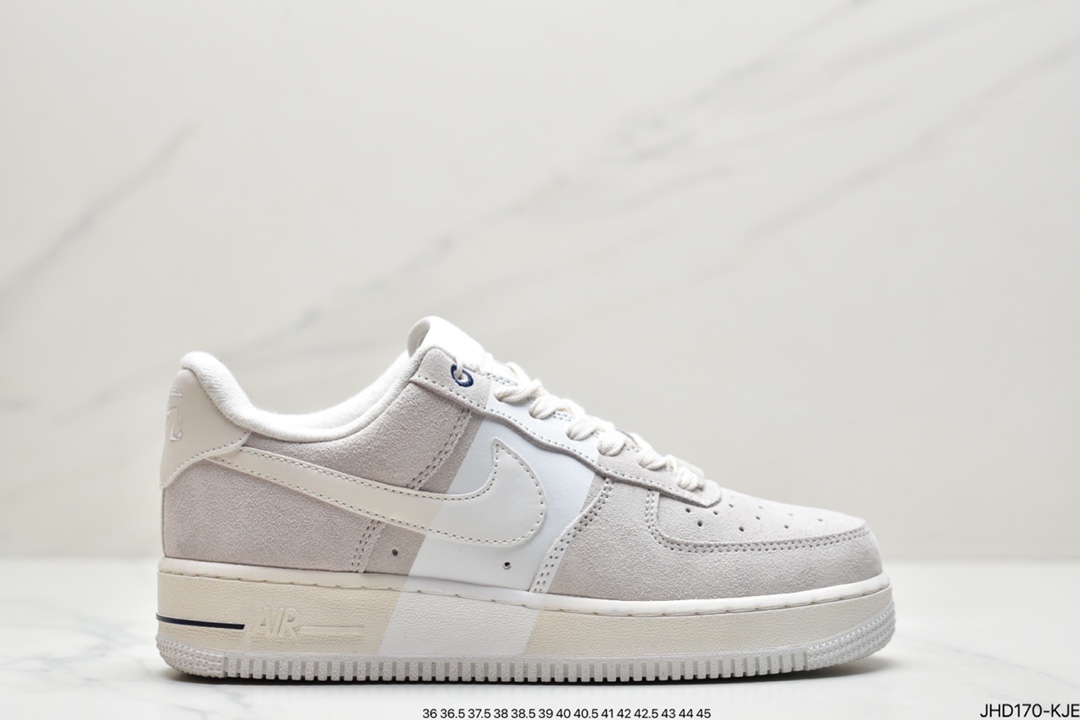 190 耐克Air Force 1 Low 原楦头原纸板头层皮面 DM8871-111