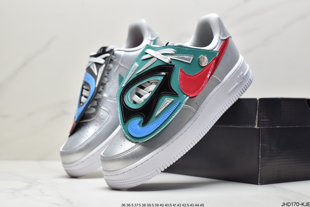 190 耐克Air Force 1 Low 原楦头原纸板头层皮面 DM8871-111