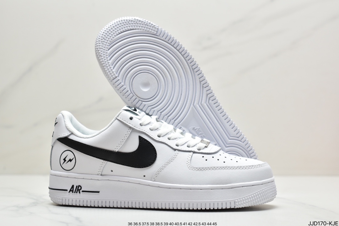 130 真标耐克 Nike Air Force1 Mid x Reigning Champ 空军一号 卫冕冠军联名款低帮板鞋 AA1117