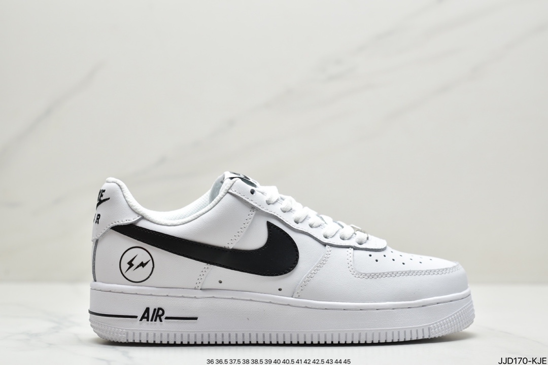 130 真标耐克 Nike Air Force1 Mid x Reigning Champ 空军一号 卫冕冠军联名款低帮板鞋 AA1117