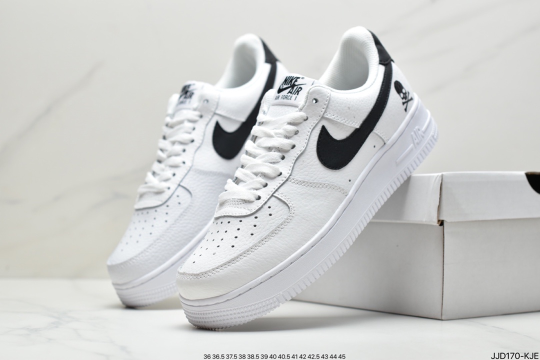 130 真标耐克 Nike Air Force1 Mid x Reigning Champ 空军一号 卫冕冠军联名款低帮板鞋 AA1117