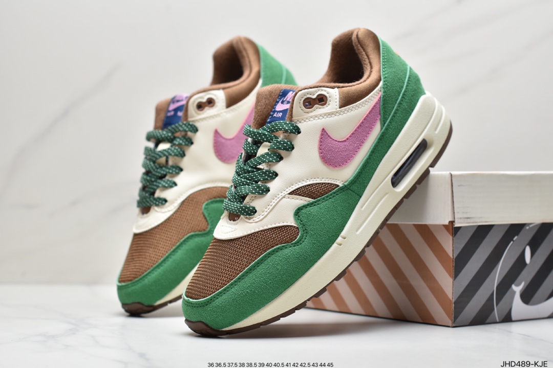190 耐克Nike Air Max 1 SH Skunk男子时尚减震防滑运动跑步鞋