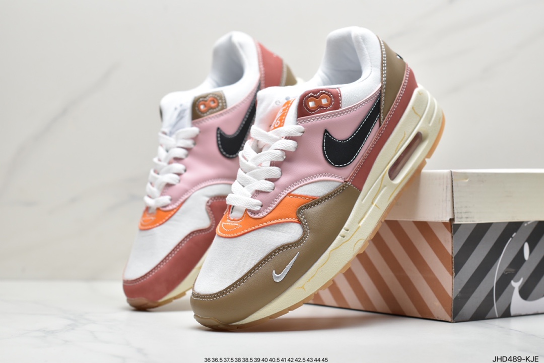 190 耐克Nike Air Max 1 SH Skunk男子时尚减震防滑运动跑步鞋