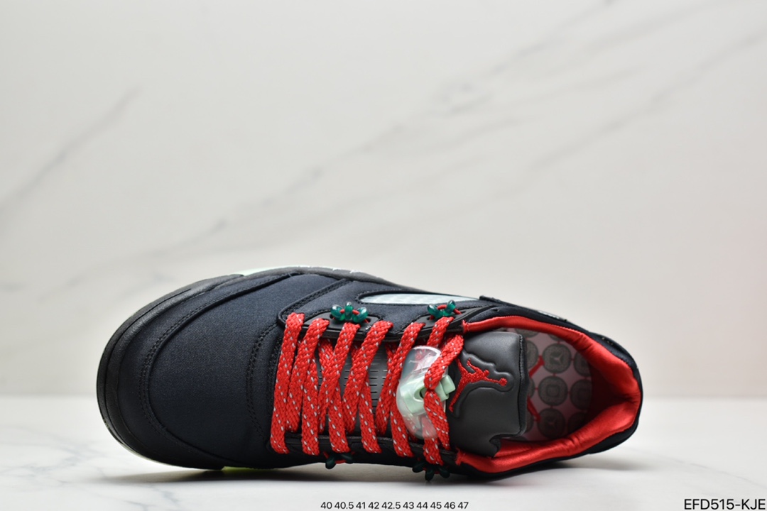 390 Air Jordan Retro 5 “Anthracite”3M反光媒黑 乔丹AJ5代低帮复古休闲文化篮球鞋DM4640