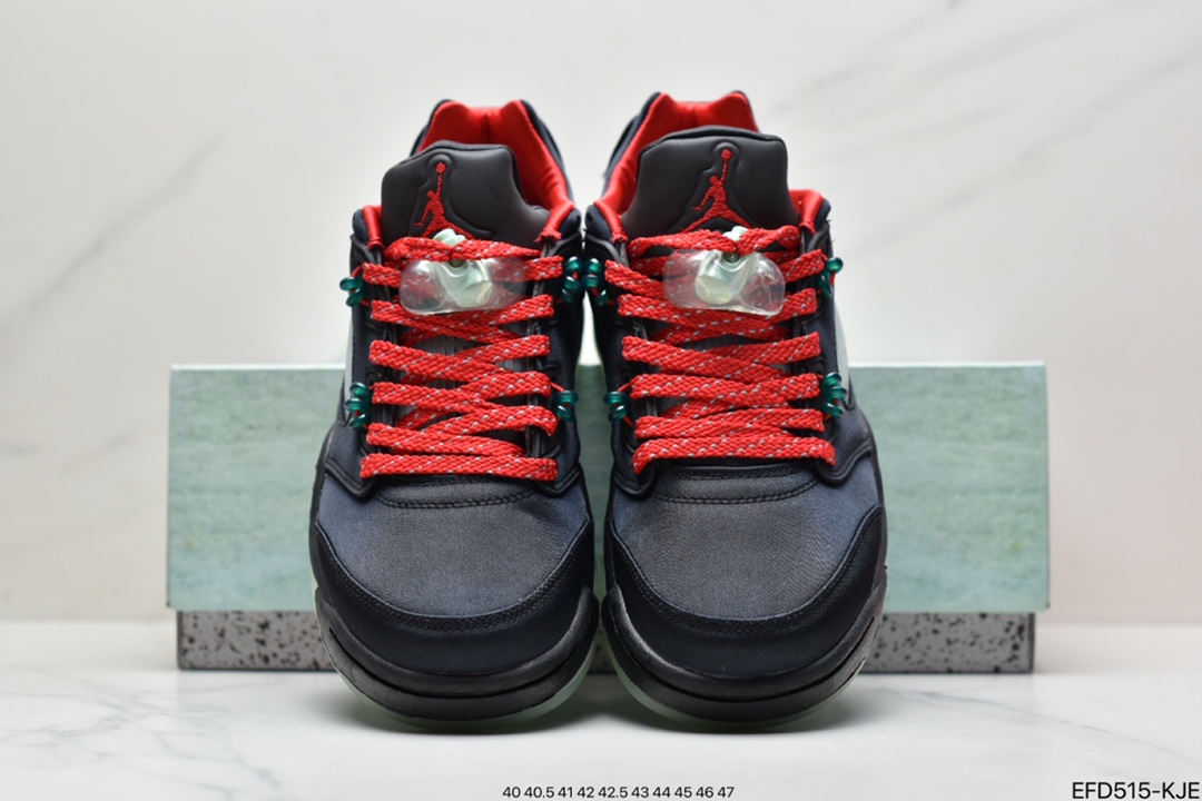 390 Air Jordan Retro 5 “Anthracite”3M反光媒黑 乔丹AJ5代低帮复古休闲文化篮球鞋DM4640