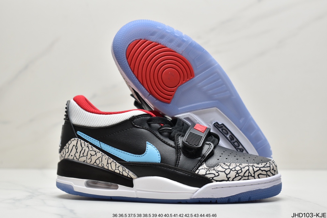 190 乔丹Air Jordan Legacy 三合一312 有着交错结合的设计