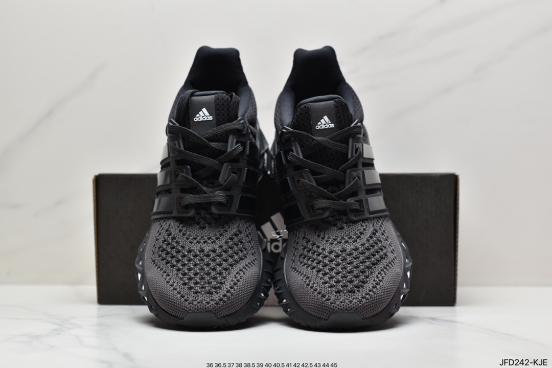 170 阿迪达斯ULTRABOOST WER DNA针织透气鞋面真爆大底复古跑鞋GY4166