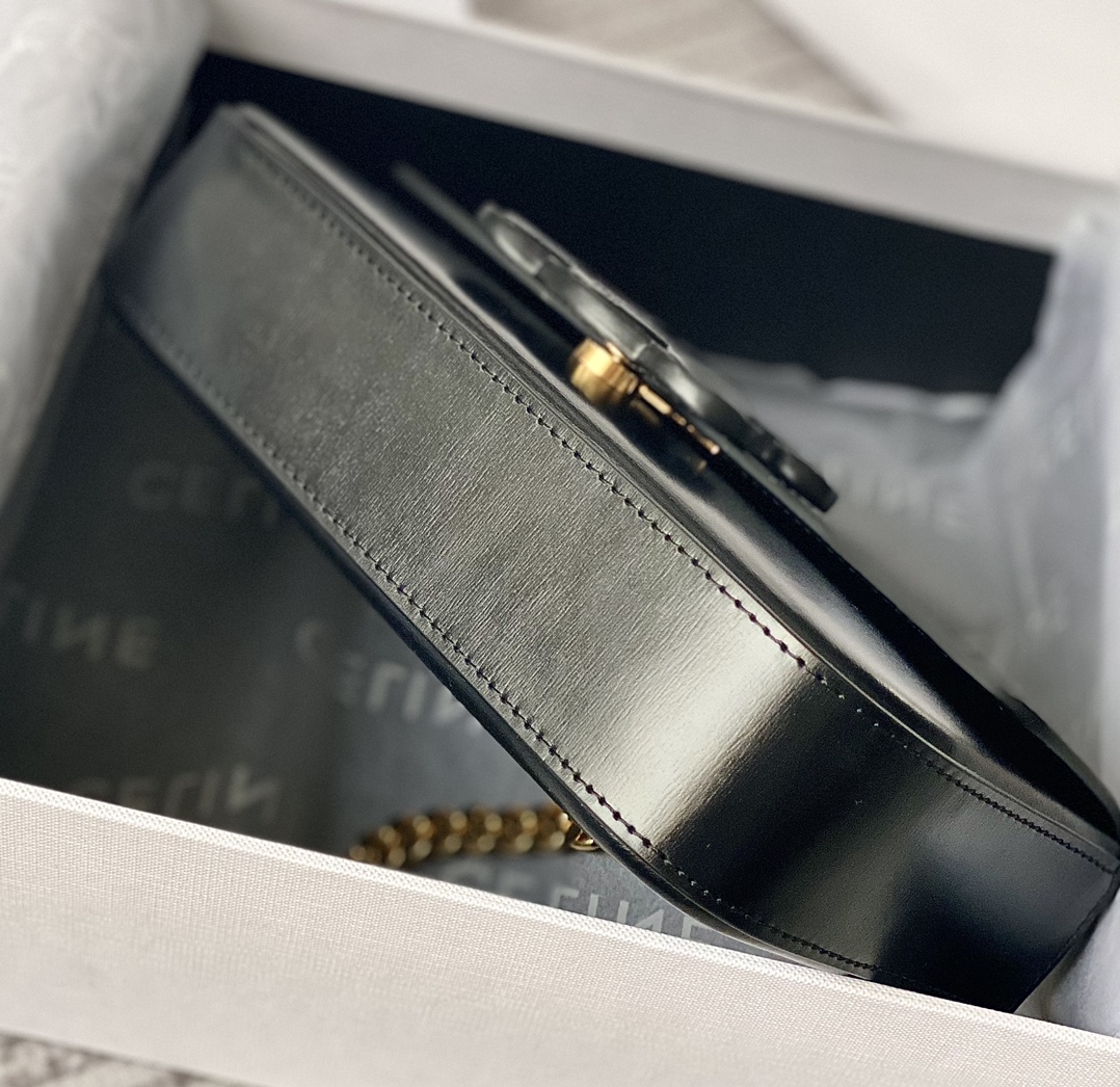 CELINE赛琳CUIR TRIOMPHE 凯旋门链条肩背包199242