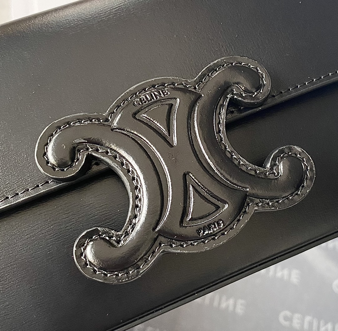 CELINE赛琳CUIR TRIOMPHE 凯旋门链条肩背包199242