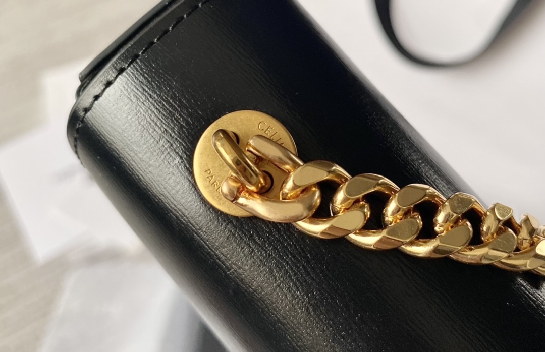 CELINE赛琳CUIR TRIOMPHE 凯旋门链条肩背包199242