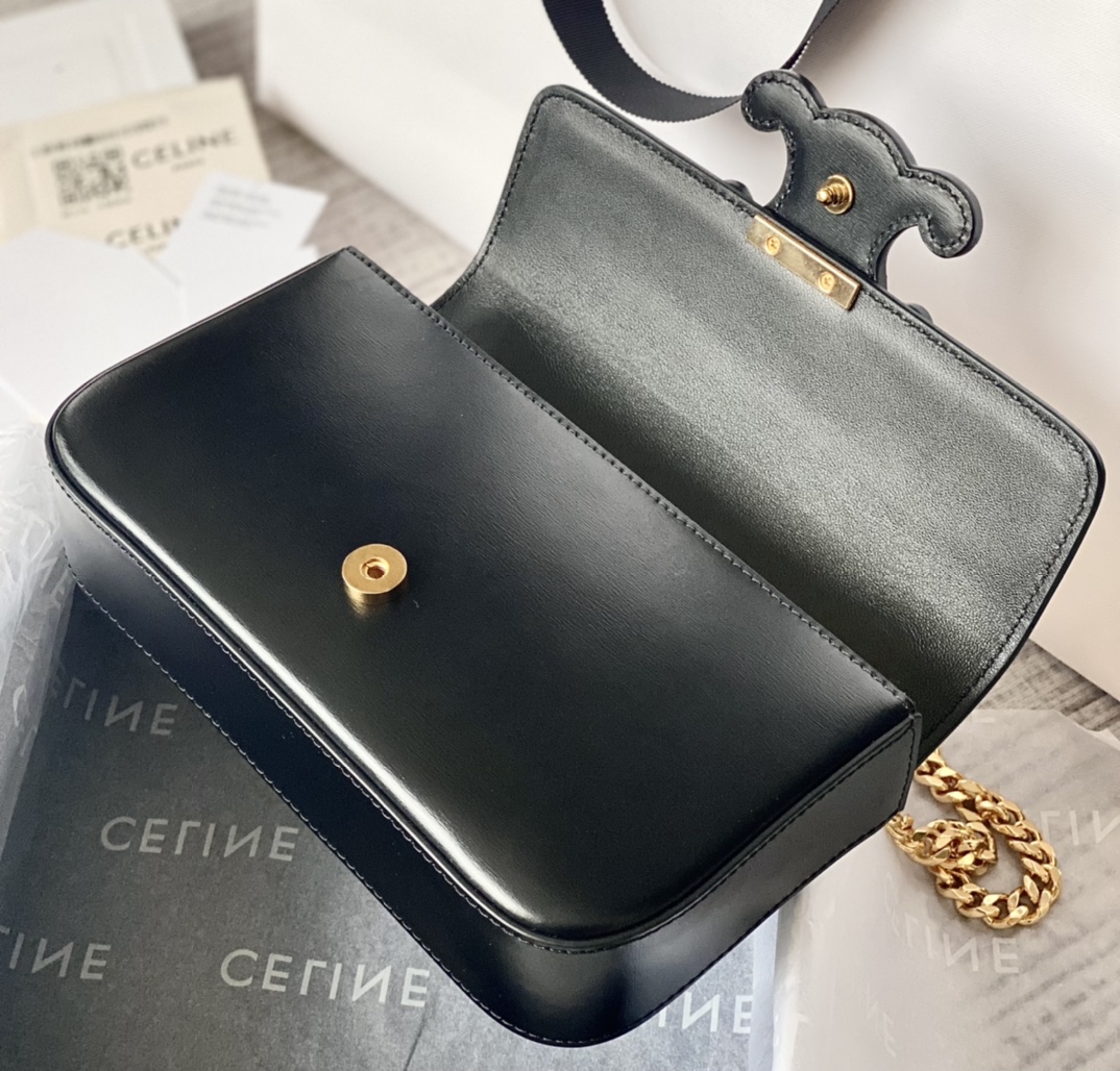 CELINE赛琳CUIR TRIOMPHE 凯旋门链条肩背包199242