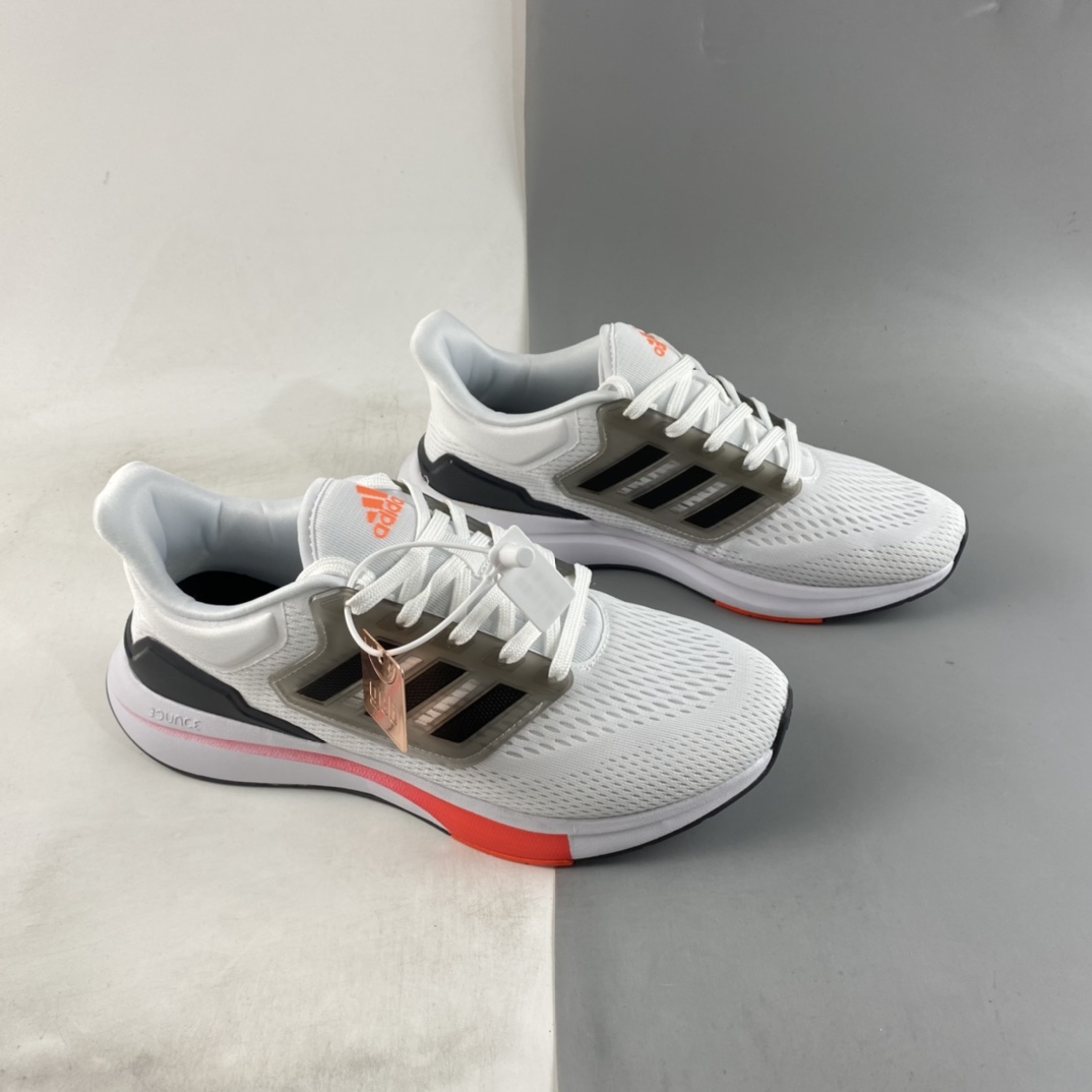 P170  Adidas  EQ21RUN 阿迪轻盈系列网布透气慢跑鞋 H00511