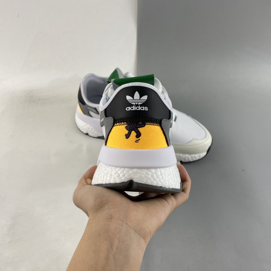 P180 Adidas  Nite Jogger Boost 阿迪夜行者爆米花大底复古跑鞋 HP9113