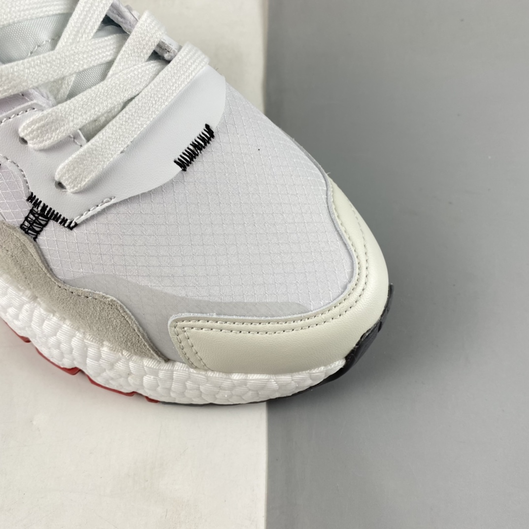 P180 Adidas  Nite Jogger Boost 阿迪夜行者爆米花大底复古跑鞋 HP9113
