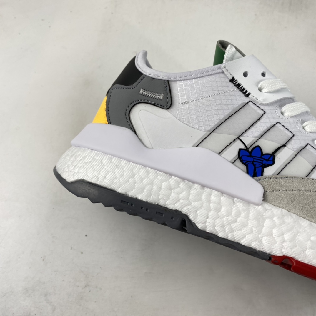 P180 Adidas  Nite Jogger Boost 阿迪夜行者爆米花大底复古跑鞋 HP9113