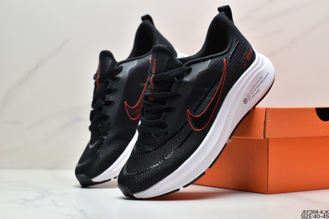 155 真标耐克/NIKE AIR ZOOM SPEED RIVAL 3登月贾卡网面运动休闲鞋